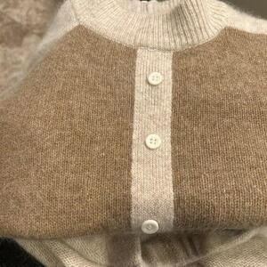 Rare 1970's JC Penney's Lambswool Angora Knit Set Sweater + Pants Hong Kong VTG